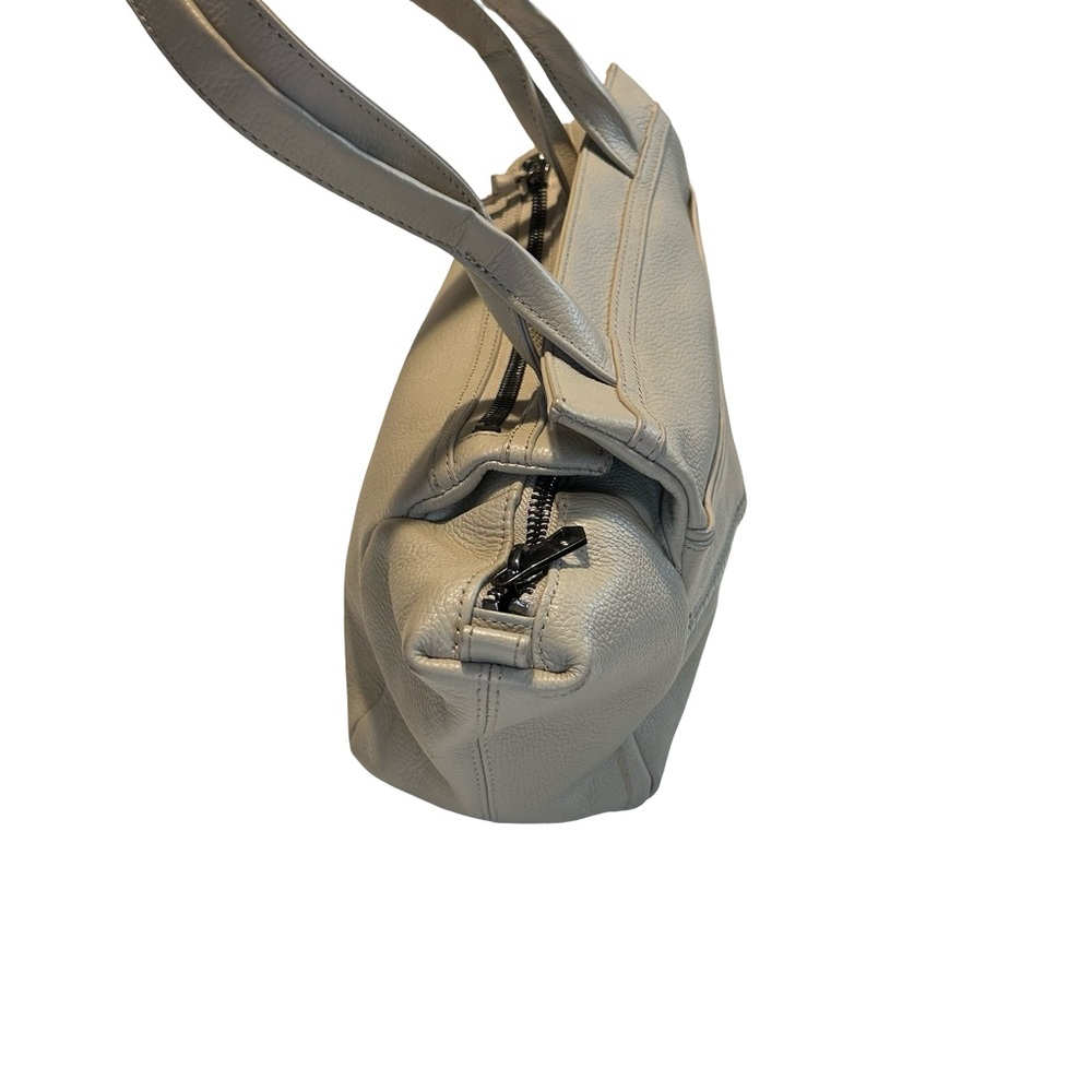 Botkier Elegant Cream Leather Tote Bag - Picture 14 of 14